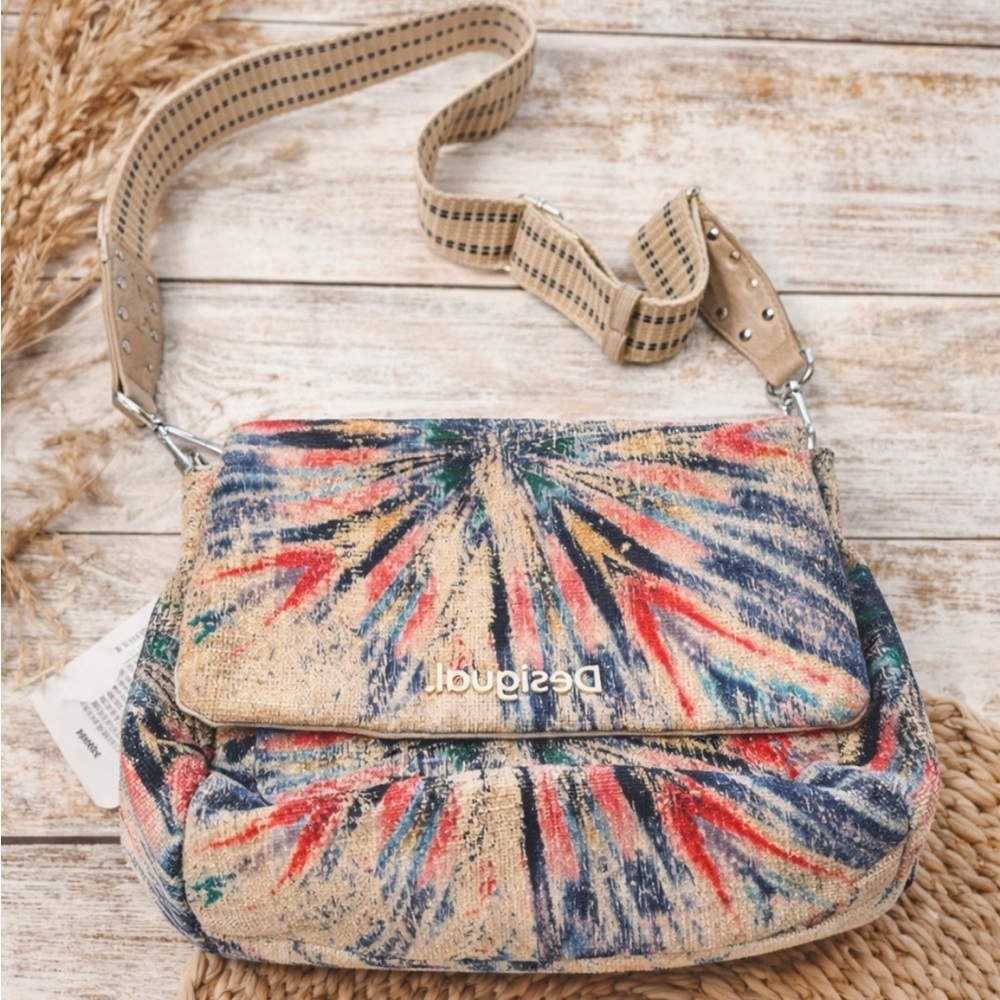 Desigual Desigual Lavender Phuket tie die Crossbody Bag 51468
